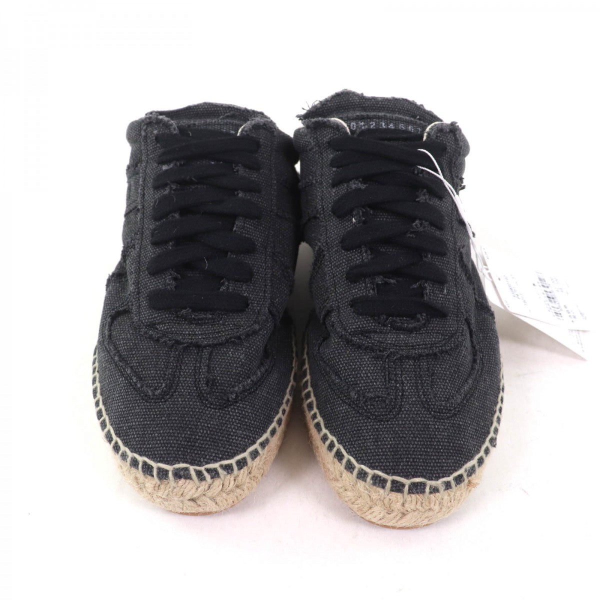 Maison Margiela Sneakers S38Ws0192 Cotton Black Sandals Women 37