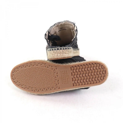 Maison Margiela Sneakers S38Ws0192 Cotton Black Sandals Women 37