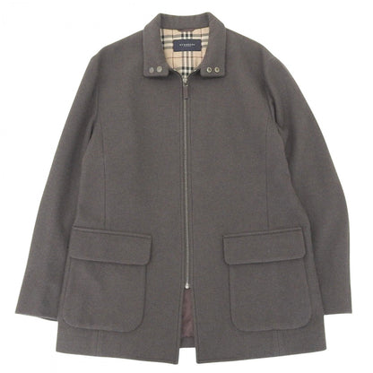 Burberry London Coat Wool Brown L