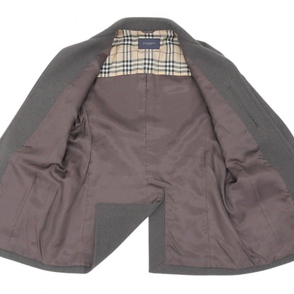 Burberry London Coat Wool Brown L