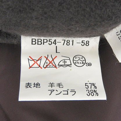 Burberry London Coat Wool Brown L