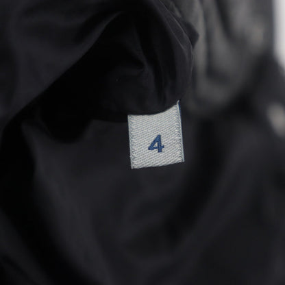 Moncler Down Jacket Leather Black Auriac 4