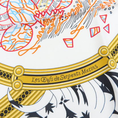 Hermes Scarf Silk Black Type Carre90 Legende Brodee