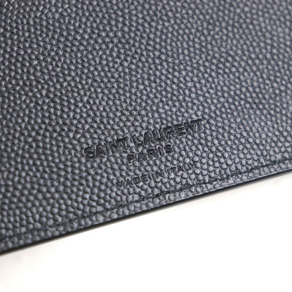 Saint Laurent Paris Bifold Wallet 396307 Leather Black