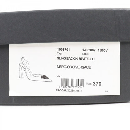 Versace Pumps 1009701 Leather Black 37