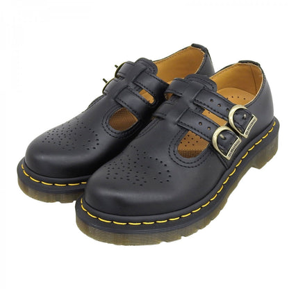 Dr.Martens Leather Shoes 12916 Leather Black Mary Jane 36