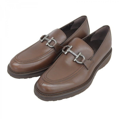 Salvatore Ferragamo Loafers 10382 Leather Brown Ganto 6