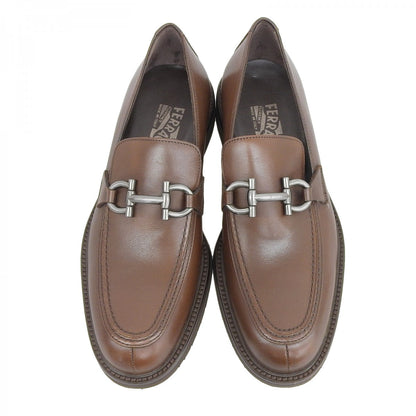 Salvatore Ferragamo Loafers 10382 Leather Brown Ganto 6