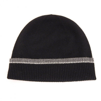Hermes Knit Cap Cashmere Black Jacob S