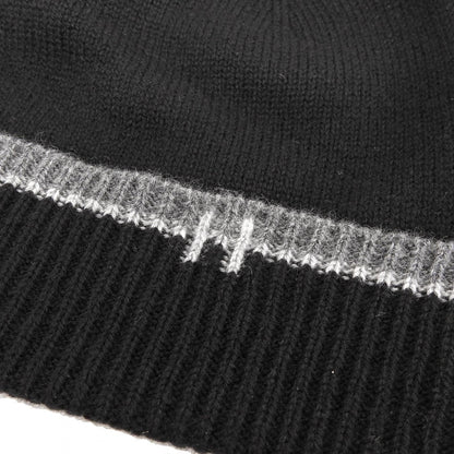 Hermes Knit Cap Cashmere Black Jacob S