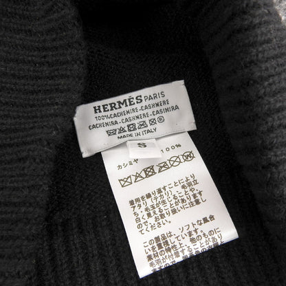 Hermes Knit Cap Cashmere Black Jacob S