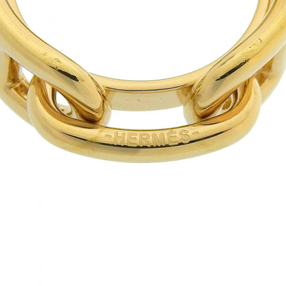Hermes Scarf Ring Gold Plated Gold Legato