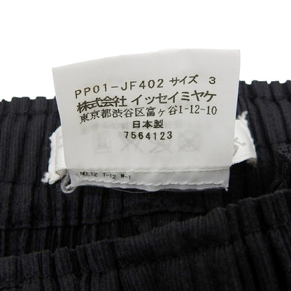 Pleats Please Pants Pp01-Jf402 Polyester Black 3