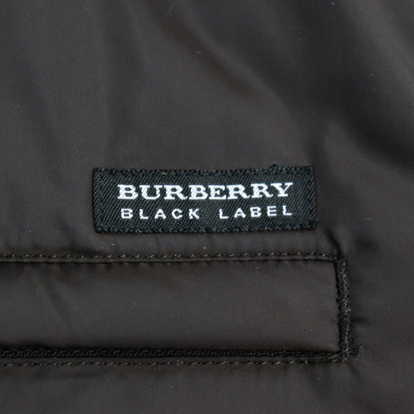 Burberry Black Label Down Coat Bmp03-900 Polyester Brown L