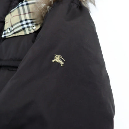 Burberry Black Label Down Coat Bmp03-900 Polyester Brown L