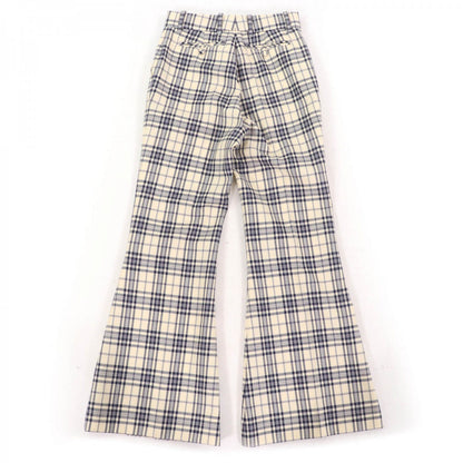 Gucci Pants 611284 Wool Ivory Black 36