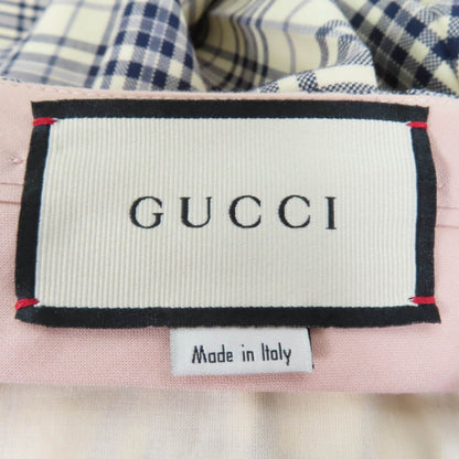Gucci Pants 611284 Wool Ivory Black 36