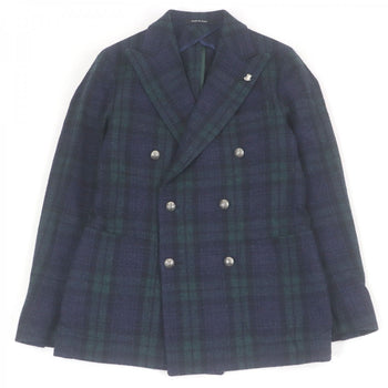 Tagliatore Tailored Jacket Hair Navy Green Brilla 44
