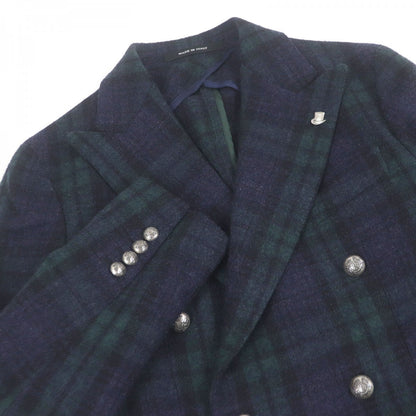 Tagliatore Tailored Jacket Hair Navy Green Brilla 44
