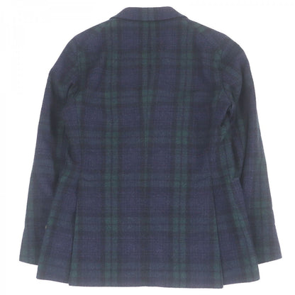 Tagliatore Tailored Jacket Hair Navy Green Brilla 44