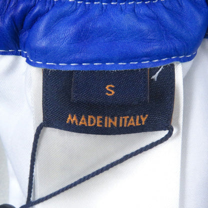 Louis Vuitton Pants Leather Blue S