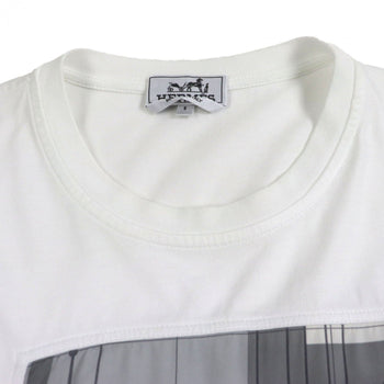 Hermes Short Sleeve T-Shirt Cotton White S