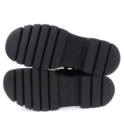 Rogervivier High Cut Sneakers Leather Black Walkyviv 36.5