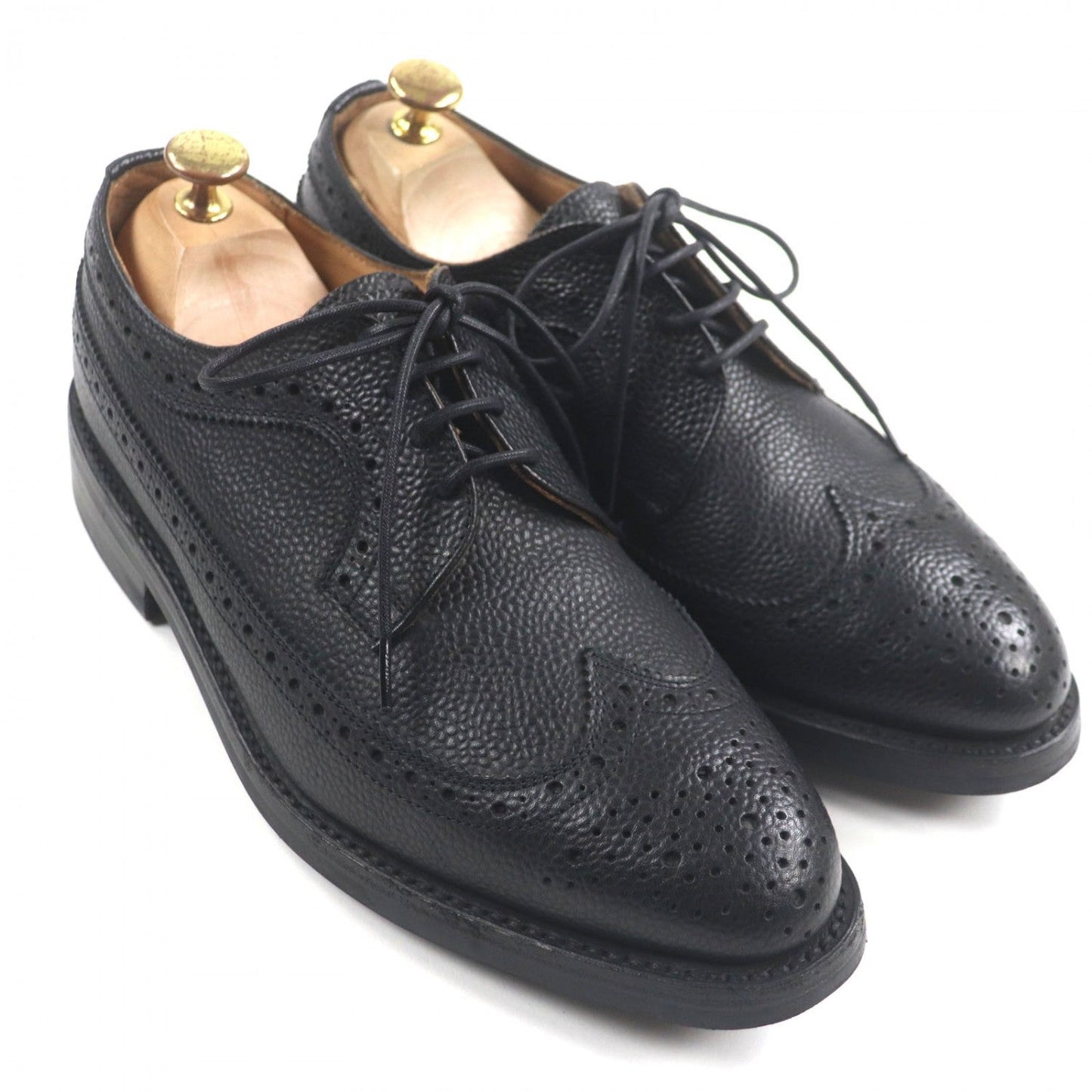 Tricker'S Leather Shoes M6837 Leather Black Fulton 8 Half