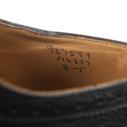Tricker'S Leather Shoes M6837 Leather Black Fulton 8 Half