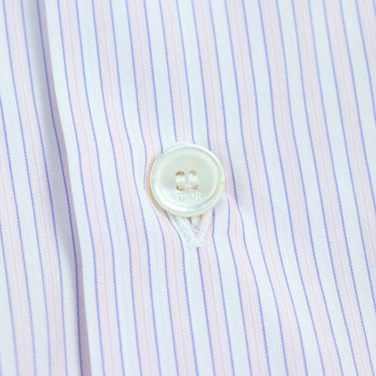 Dior Homme Long Sleeve Shirt 243C551A5658 Cotton Pink Type 39