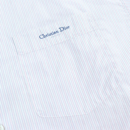 Dior Homme Long Sleeve Shirt 243C551A5658 Cotton Pink Type 39