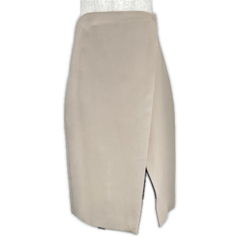 Fendi Skirt Fq7250 Viscose (Rayon) Beige 36