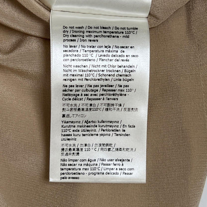 Fendi Skirt Fq7250 Viscose (Rayon) Beige 36