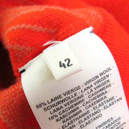 Hermes Knit 3H2603D2 Wool Orange 42