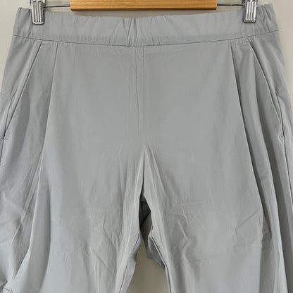 Moncler Pants G10912A77400 Nylon Gray Pantalone 44