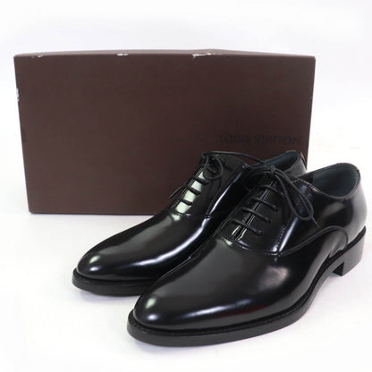 Louis Vuitton Leather Shoes Leather Black Suit Line Oxford 37