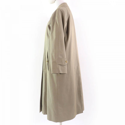 Burberry Stainless Collar Coat Cotton Beige No Size Listed