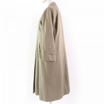 Burberry Stainless Collar Coat Cotton Beige No Size Listed