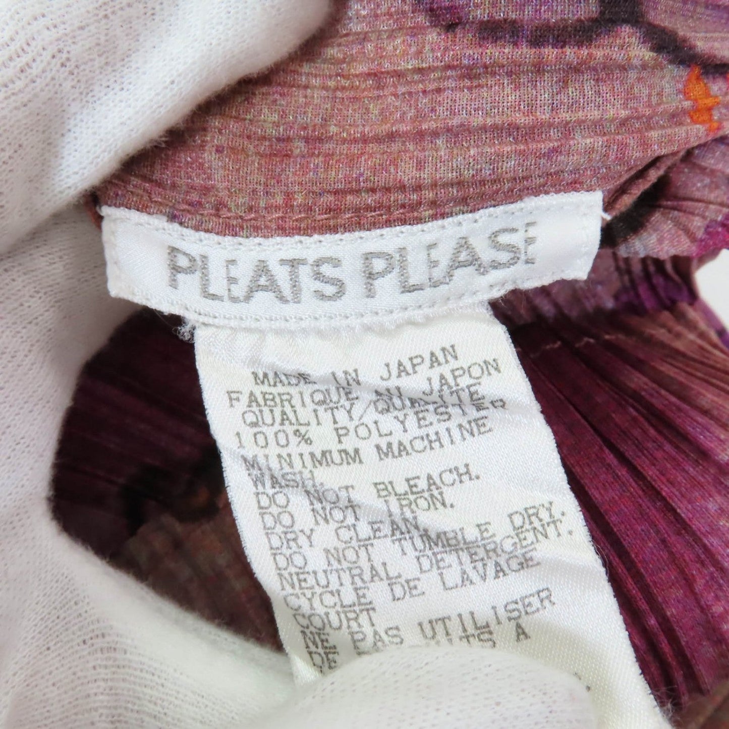 Pleats Please Long Sleeve Shirt Pp84-Jk724 Polyester Brown Type 3