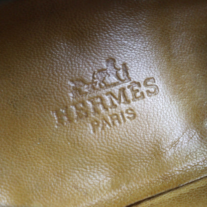 Hermes Loafers Leather Black Constance 40