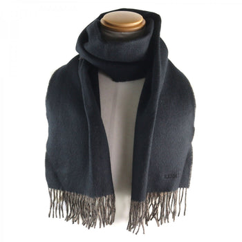 Hermes Scarf Cashmere Black Brown