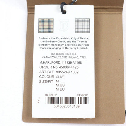 Burberry Short Sleeve T-Shirt 8055249 Cotton Khaki Green Harlford M