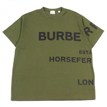 Burberry Short Sleeve T-Shirt 8055249 Cotton Khaki Green Harlford M