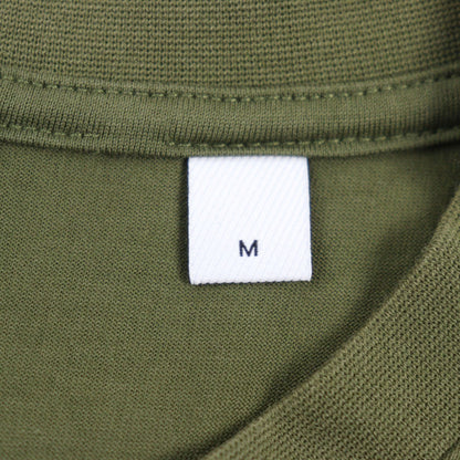 Burberry Short Sleeve T-Shirt 8055249 Cotton Khaki Green Harlford M