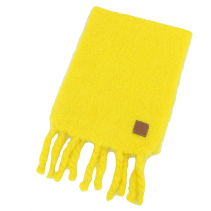 Loewe Scarf Mohair Yellow