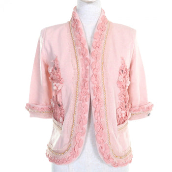 Chanel Cardigan P37887 Cashmere Pink 36
