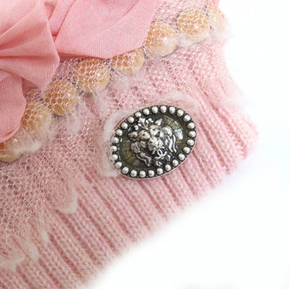 Chanel Cardigan P37887 Cashmere Pink 36