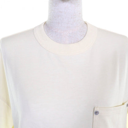 Bottegaveneta Short Sleeve T-Shirt 777597 Cotton Cream Type Xs