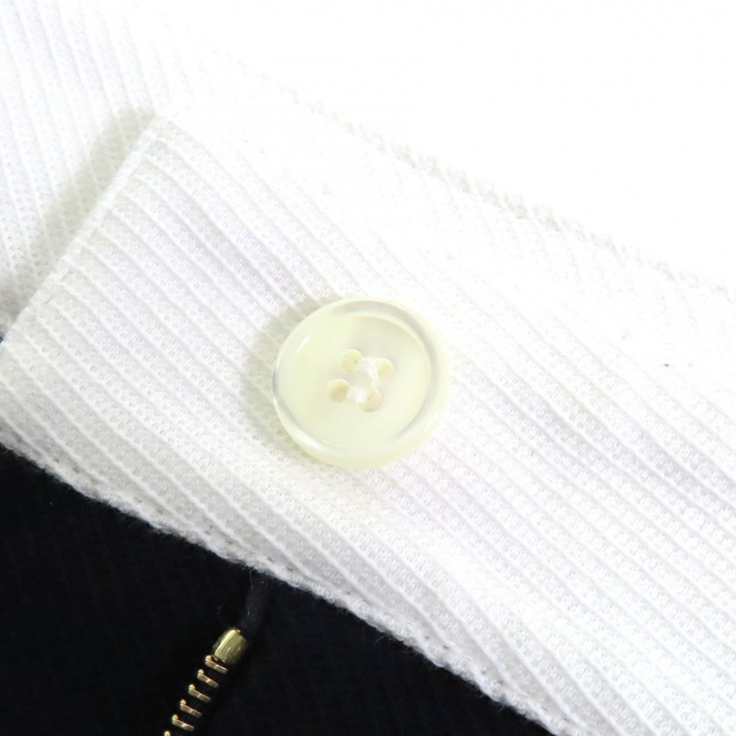Thom Browne Mini Skirt Fjk137A-J0042-415 Cotton Navy White Tech Twill Mini Skirt 36