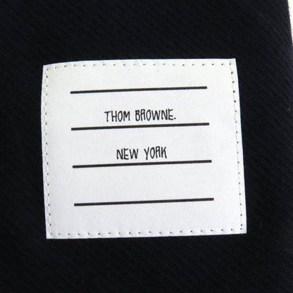 Thom Browne Mini Skirt Fjk137A-J0042-415 Cotton Navy White Tech Twill Mini Skirt 36